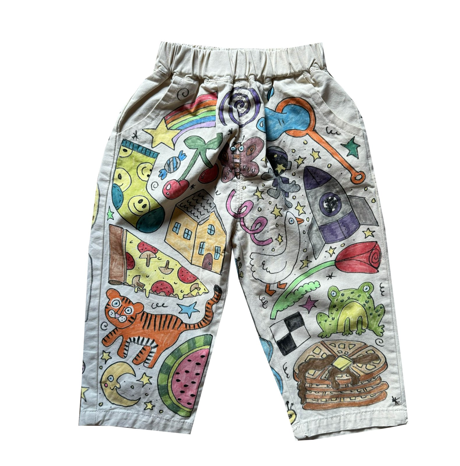 2t doodle pants sets top